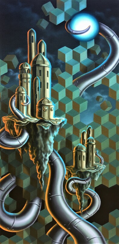 Anchors, Oil Painting, Diana Ormanzhi