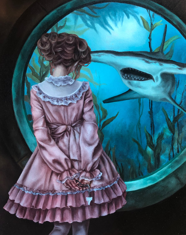 Tooth Fairy, Oil Painting, Diana Ormanzhi
